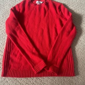 Vineyard Vines Red Crewneck Sweater
